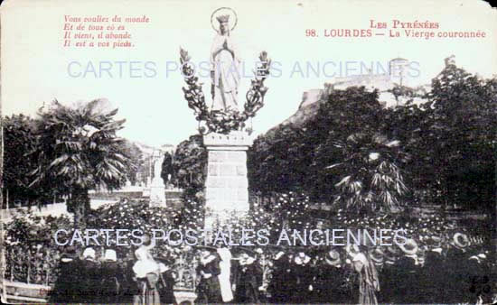 Cartes postales anciennes > CARTES POSTALES > carte postale ancienne > cartes-postales-ancienne.com Occitanie Hautes pyrenees Lourdes