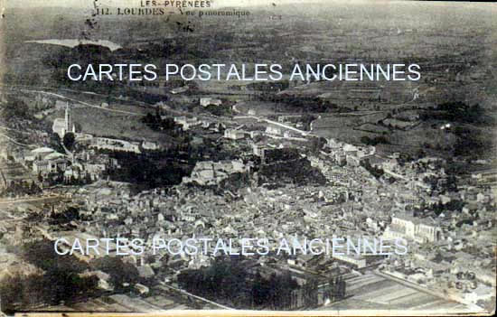 Cartes postales anciennes > CARTES POSTALES > carte postale ancienne > cartes-postales-ancienne.com Occitanie Hautes pyrenees Lourdes