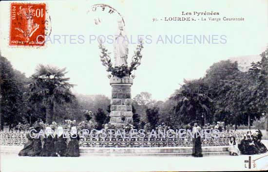 Cartes postales anciennes > CARTES POSTALES > carte postale ancienne > cartes-postales-ancienne.com Occitanie Hautes pyrenees Lourdes