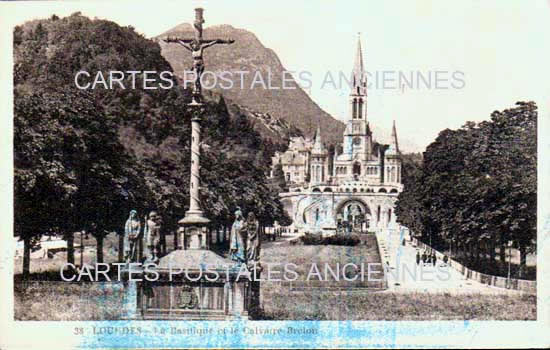 Cartes postales anciennes > CARTES POSTALES > carte postale ancienne > cartes-postales-ancienne.com Occitanie Hautes pyrenees Lourdes