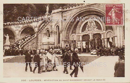 Cartes postales anciennes > CARTES POSTALES > carte postale ancienne > cartes-postales-ancienne.com Occitanie Hautes pyrenees Lourdes