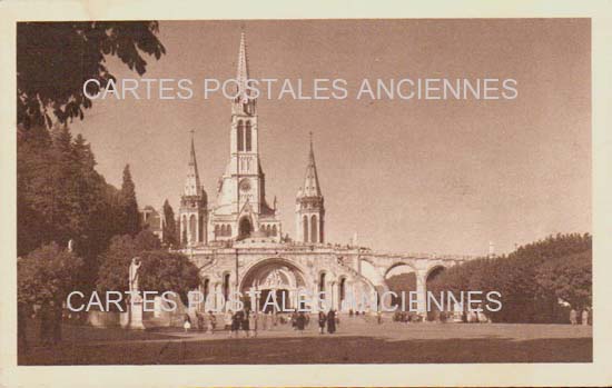 Cartes postales anciennes > CARTES POSTALES > carte postale ancienne > cartes-postales-ancienne.com Occitanie Hautes pyrenees Lourdes