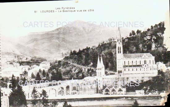 Cartes postales anciennes > CARTES POSTALES > carte postale ancienne > cartes-postales-ancienne.com Occitanie Hautes pyrenees Lourdes