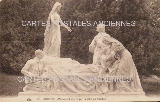 Cartes postales anciennes > CARTES POSTALES > carte postale ancienne > cartes-postales-ancienne.com Occitanie Hautes pyrenees Lourdes