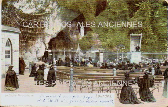 Cartes postales anciennes > CARTES POSTALES > carte postale ancienne > cartes-postales-ancienne.com Occitanie Hautes pyrenees Lourdes