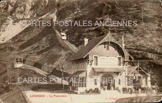 Cartes postales anciennes > CARTES POSTALES > carte postale ancienne > cartes-postales-ancienne.com Occitanie Hautes pyrenees Lourdes