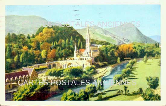 Cartes postales anciennes > CARTES POSTALES > carte postale ancienne > cartes-postales-ancienne.com Occitanie Hautes pyrenees Lourdes