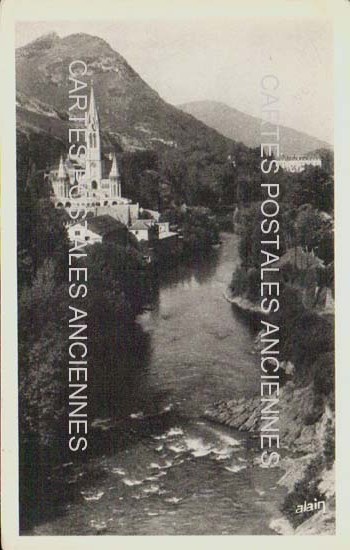 Cartes postales anciennes > CARTES POSTALES > carte postale ancienne > cartes-postales-ancienne.com Occitanie Hautes pyrenees Lourdes