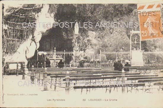 Cartes postales anciennes > CARTES POSTALES > carte postale ancienne > cartes-postales-ancienne.com Occitanie Hautes pyrenees Lourdes