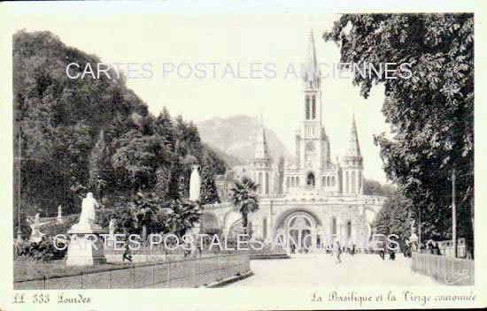 Cartes postales anciennes > CARTES POSTALES > carte postale ancienne > cartes-postales-ancienne.com Occitanie Hautes pyrenees Lourdes