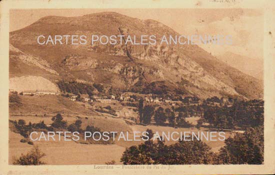 Cartes postales anciennes > CARTES POSTALES > carte postale ancienne > cartes-postales-ancienne.com Occitanie Hautes pyrenees Lourdes