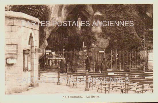 Cartes postales anciennes > CARTES POSTALES > carte postale ancienne > cartes-postales-ancienne.com Occitanie Hautes pyrenees Lourdes