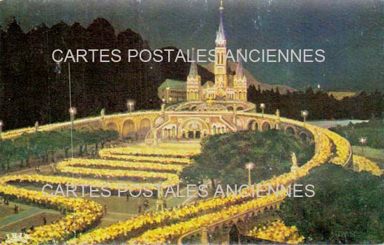 Cartes postales anciennes > CARTES POSTALES > carte postale ancienne > cartes-postales-ancienne.com Occitanie Hautes pyrenees Lourdes