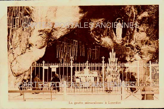 Cartes postales anciennes > CARTES POSTALES > carte postale ancienne > cartes-postales-ancienne.com Occitanie Hautes pyrenees Lourdes