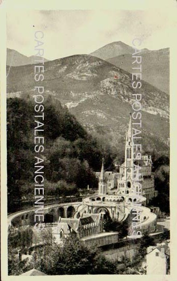 Cartes postales anciennes > CARTES POSTALES > carte postale ancienne > cartes-postales-ancienne.com Occitanie Hautes pyrenees Lourdes