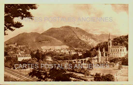 Cartes postales anciennes > CARTES POSTALES > carte postale ancienne > cartes-postales-ancienne.com Occitanie Hautes pyrenees Lourdes