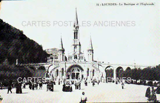 Cartes postales anciennes > CARTES POSTALES > carte postale ancienne > cartes-postales-ancienne.com Occitanie Hautes pyrenees Lourdes