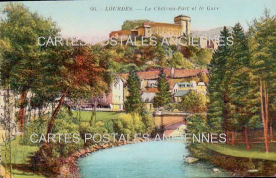 Cartes postales anciennes > CARTES POSTALES > carte postale ancienne > cartes-postales-ancienne.com Occitanie Hautes pyrenees Lourdes