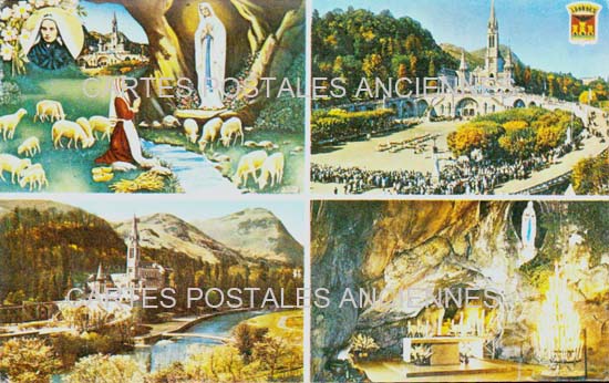 Cartes postales anciennes > CARTES POSTALES > carte postale ancienne > cartes-postales-ancienne.com Occitanie Hautes pyrenees Lourdes