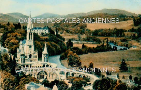 Cartes postales anciennes > CARTES POSTALES > carte postale ancienne > cartes-postales-ancienne.com Occitanie Hautes pyrenees Lourdes