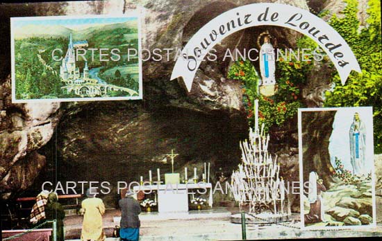 Cartes postales anciennes > CARTES POSTALES > carte postale ancienne > cartes-postales-ancienne.com Occitanie Hautes pyrenees Lourdes