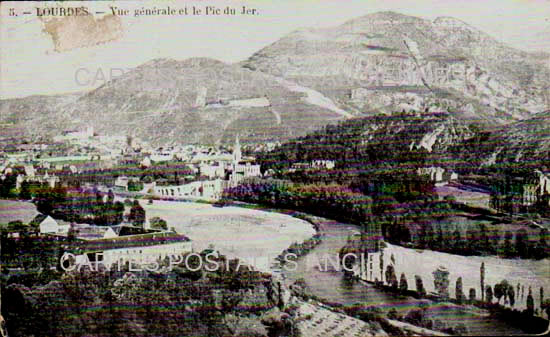 Cartes postales anciennes > CARTES POSTALES > carte postale ancienne > cartes-postales-ancienne.com Occitanie Hautes pyrenees Lourdes