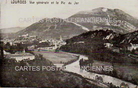 Cartes postales anciennes > CARTES POSTALES > carte postale ancienne > cartes-postales-ancienne.com Occitanie Hautes pyrenees Lourdes