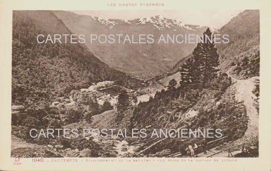 Cartes postales anciennes > CARTES POSTALES > carte postale ancienne > cartes-postales-ancienne.com Occitanie Hautes pyrenees Cauterets