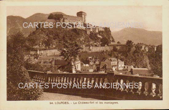 Cartes postales anciennes > CARTES POSTALES > carte postale ancienne > cartes-postales-ancienne.com Occitanie Hautes pyrenees Lourdes