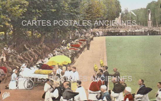 Cartes postales anciennes > CARTES POSTALES > carte postale ancienne > cartes-postales-ancienne.com Occitanie Hautes pyrenees Lourdes