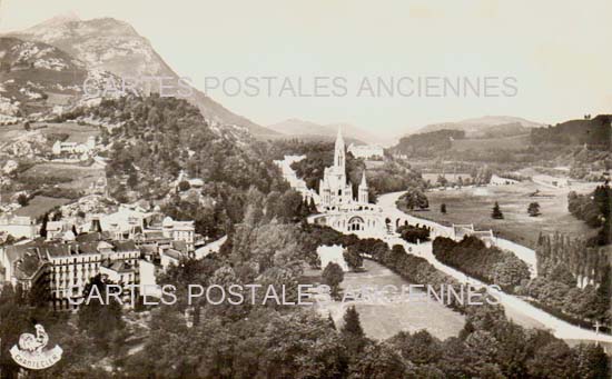 Cartes postales anciennes > CARTES POSTALES > carte postale ancienne > cartes-postales-ancienne.com Occitanie Hautes pyrenees Lourdes