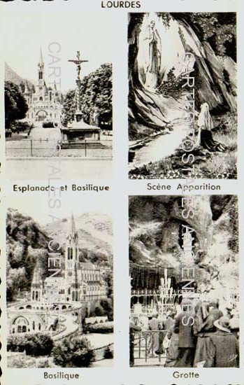 Cartes postales anciennes > CARTES POSTALES > carte postale ancienne > cartes-postales-ancienne.com Occitanie Hautes pyrenees Lourdes