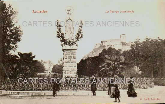 Cartes postales anciennes > CARTES POSTALES > carte postale ancienne > cartes-postales-ancienne.com Occitanie Hautes pyrenees Lourdes