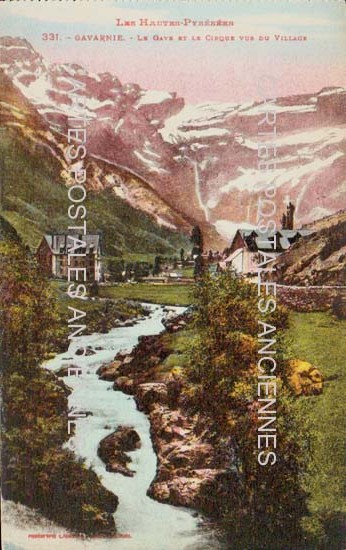 Cartes postales anciennes > CARTES POSTALES > carte postale ancienne > cartes-postales-ancienne.com Occitanie Hautes pyrenees Gavarnie