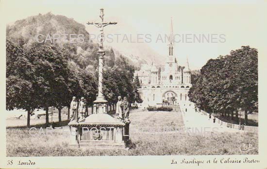 Cartes postales anciennes > CARTES POSTALES > carte postale ancienne > cartes-postales-ancienne.com Occitanie Hautes pyrenees Lourdes