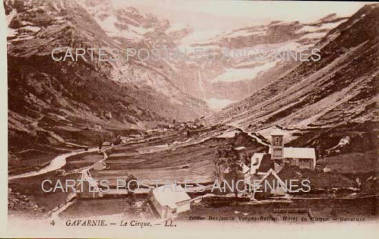 Cartes postales anciennes > CARTES POSTALES > carte postale ancienne > cartes-postales-ancienne.com Occitanie Hautes pyrenees Gavarnie