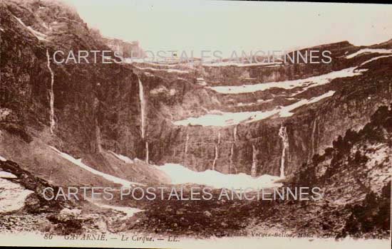 Cartes postales anciennes > CARTES POSTALES > carte postale ancienne > cartes-postales-ancienne.com Occitanie Hautes pyrenees Gavarnie