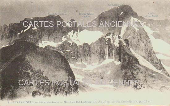 Cartes postales anciennes > CARTES POSTALES > carte postale ancienne > cartes-postales-ancienne.com Occitanie Hautes pyrenees Cauterets