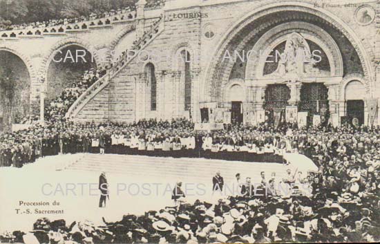 Cartes postales anciennes > CARTES POSTALES > carte postale ancienne > cartes-postales-ancienne.com Occitanie Hautes pyrenees Lourdes