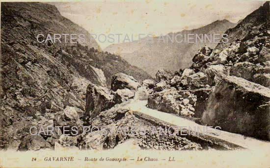 Cartes postales anciennes > CARTES POSTALES > carte postale ancienne > cartes-postales-ancienne.com Occitanie Hautes pyrenees Gavarnie