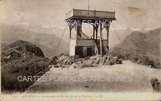 Cartes postales anciennes > CARTES POSTALES > carte postale ancienne > cartes-postales-ancienne.com Occitanie Hautes pyrenees Lourdes