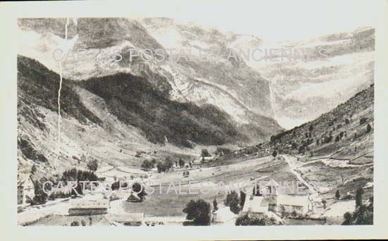 Cartes postales anciennes > CARTES POSTALES > carte postale ancienne > cartes-postales-ancienne.com Occitanie Hautes pyrenees Gavarnie