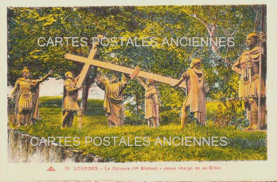 Cartes postales anciennes > CARTES POSTALES > carte postale ancienne > cartes-postales-ancienne.com Occitanie Hautes pyrenees Lourdes