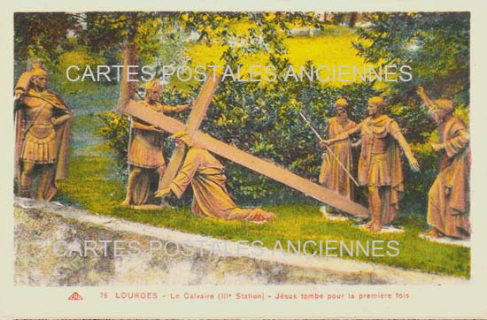 Cartes postales anciennes > CARTES POSTALES > carte postale ancienne > cartes-postales-ancienne.com Occitanie Hautes pyrenees Lourdes