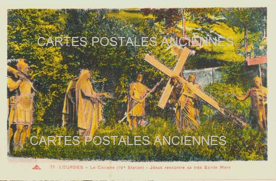 Cartes postales anciennes > CARTES POSTALES > carte postale ancienne > cartes-postales-ancienne.com Occitanie Hautes pyrenees Lourdes