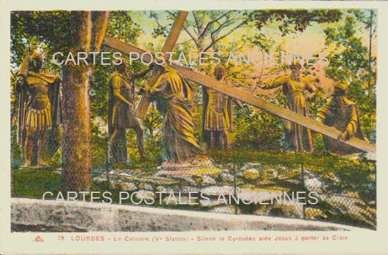 Cartes postales anciennes > CARTES POSTALES > carte postale ancienne > cartes-postales-ancienne.com Occitanie Hautes pyrenees Lourdes