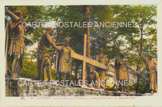 Cartes postales anciennes > CARTES POSTALES > carte postale ancienne > cartes-postales-ancienne.com Occitanie Hautes pyrenees Lourdes