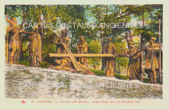 Cartes postales anciennes > CARTES POSTALES > carte postale ancienne > cartes-postales-ancienne.com Occitanie Hautes pyrenees Lourdes