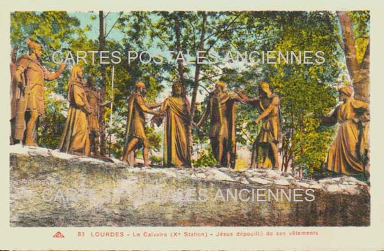 Cartes postales anciennes > CARTES POSTALES > carte postale ancienne > cartes-postales-ancienne.com Occitanie Hautes pyrenees Lourdes