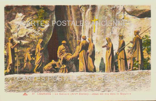 Cartes postales anciennes > CARTES POSTALES > carte postale ancienne > cartes-postales-ancienne.com Occitanie Hautes pyrenees Lourdes